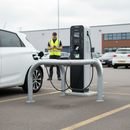 Premium Electric Vehicle Charging Point Protector - Tripod Design for Vehicle Impact Protection