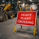 Reflective Temporary Road Traffic Signs – Zintec Plate – Industrial Grade – Traffic Management