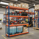 Heavy Duty Industrial Shelving - 2000mm High - 500kg Load Capacity