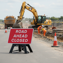 Premium Road Ahead Closed Sign 1050x750mm with Durable Frame for Quick Deployment in Road Works