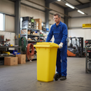 Heavy Duty Empty Wheelie Bin for Waste Management and Recycling