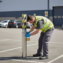 Heavy Duty Telescopic Anti Ram Raid Post with Retractable Handle and Corrosion Resistance for Vehicle Security