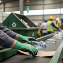 Premium Eco-Friendly Multi-Purpose Gloves with Recycled Polyester Liner and Durable Nitrile Foam Coating for Enhanced Grip and Abrasion Resistance