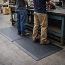Anti-Fatigue Mats – Black & Grey – Soft Foam – Industrial Use