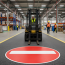Premium Preformed Thermoplastic 'No Entry' Road Marking - Easy Application, Non-Slip Design, Long-Lasting Solution