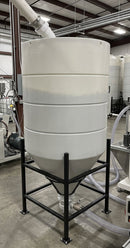 3150 Litre 60° Open Top Cone Tank, UV Polyethylene