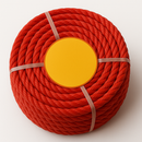 12mm Red Polypropylene Rope 3 Strand – 50m Mini Coil | Ultra-Durable