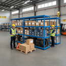 5-Tier Heavy Duty Industrial Shelving - 1677mm High, 400kg Capacity, Steel