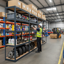 Heavy Duty Shelving Unit - 1800mm High - 200/280kg Capacity - Grey