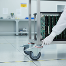 200mm Braked Swivel Bolt Hole Castor Anti-Static Heavy Duty