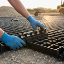 Premium Angled Uplift Hinged Joiner for Elevation Changes in Pathways and Patios