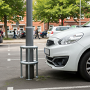 Premium 360° Column Protector and Lamp Post Protector - Heavy Duty Steel Structure with Effective All-Round Protection