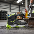 Premium Safety Boot with NANO Toe Cap, BOA Fit System, and Oil-Resistant Outsole for Comfort and Stability in Various Work Environments