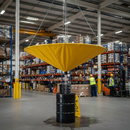 Premium Leak Diverter Tarp - Yellow 100cm x 300cm for Water Control