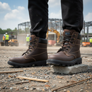 Premium Heavy Duty 6 Inch Boot with Steel Toe Cap, Anti-Static, Slip Resistant and Water Resistant Features