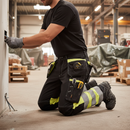 Premium Hi-Vis Trousers with Stretch, Holster Pockets, and CORDURA Reinforcement for Comfort and Durability