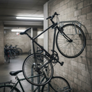 Premium Wall Mounted Bicycle Rack - Fixed Design for Space-Saving and Secure Parking