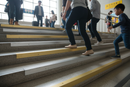 Premium Anodised Aluminium Stair Nosing 30mm x 30mm with Grooved Anti-Slip Surface for Safety and Durability
