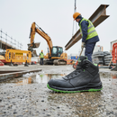 Premium High-Performance Safety Boot with Eco-Friendly Materials, Enhanced Ankle Support, and Slip-Resistant Sole for Industrial Use