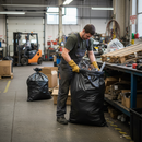 Premium Heavy Duty Refuse Sacks - 457 x 737 x 838mm Pack of 200 for Industrial Waste Disposal