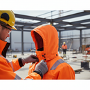 Premium High-Visibility Removable Hood with Airmesh Lining for Various Jacket Sizes