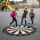 Premium Giant-Sized Playground Dartboard for Teaching Maths Skills and Hand-Eye Coordination