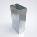 112 litre galvanised steel bin liner with external handle (view 2)