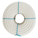 8mm White Polypropylene 3-Strand Rope – Ultra-Strong, Weatherproof & Floating | 50m Coil | Best-Selling for Marine, Outdoor & DIY