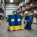 Premium Spill Pallet for 2 x 205L Drums - Heavy Duty Containment Solution