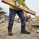 Professional S3 Safety Boot with Waterproof Membrane and Composite Toe Cap for Industrial Use