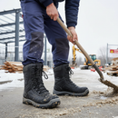 Premium Heavy Duty Winter Boot with Waterproof Membrane, Thinsulate Insulation, and Composite Toe Protection for Cold Weather Work