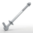 Galvanised Hook to Bolt with Welded Washer 400mm (view 2)