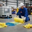 Premium Medium Weight Chemical Absorbent Roll 48cm x 39m - Poly Pack