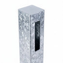 Galvanised Square Post 100mm x 100mm for 1350mm Gate (view 2)