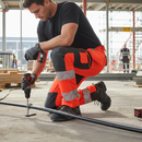 High-Performance Hi-Vis Trousers with Holster Pockets and Water-Repellent Finish