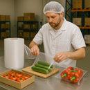 Polythene Layflat Tubing – Clear Plastic Roll, 500 Gauge, 300mm x 336m