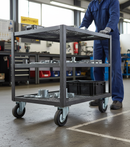 125mm Professional Swivel Bolt Hole Castor Anti-Static for Heavy Duty Use