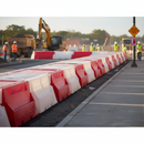 Heavy Duty Water Filled Barrier 2m Tall with Interlocking Design and High Wind Resistance for Site Security