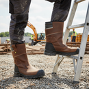 Premium Heavy Duty Rigger Safety Boot with Shock Absorption and Slip-Resistant Sole for Maximum Comfort and Safety