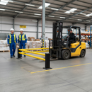 Professional Low-Level ECO Barrier Extension Kit for Custom Warehouse Safety Solutions