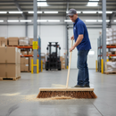 Premium 457mm Soft Platform Broom with Coco Fibre Head for Lightweight Sweeping in Warehouses and Workshops