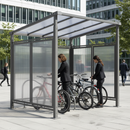 Premium Side Cladding Panels for Milan Bike Shelter - Weather Protection and Custom Color Options