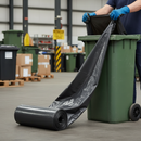 Premium Heavy Duty Wheelie Bin Liner 300G - 686x1168x295MM for Efficient Waste Management (Case of 100)