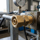 3/8in BSP Male x 1/4in BSP Female Brass Swivel, 220 Bar