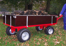 Four-Wheel Timber Trailer – 760 kg Capacity, 1800 × 915 mm