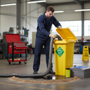 Premium 120 Litre General Purpose Spill Kit in Wheelie-bin for Oil and Chemical Clean-Up