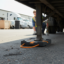 Premium Heavy Duty HGV Trailer Landing Pads with High Visibility Rope and Interlocking Design for Concrete and Tarmac Protection