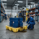 Premium Spill Pallet for 4x205L Drums - Heavy Duty Containment Solution