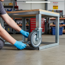 75mm Diameter Premium Wheel with Grey Thermoplastic Rubber