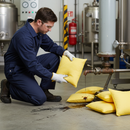 Premium Chemical Absorbent Cushions 23cm x 23cm - Pack of 20